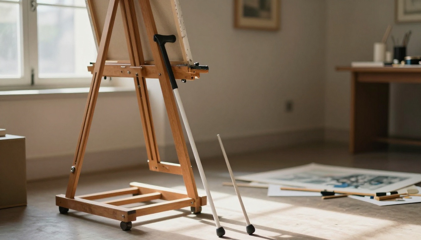 Artist Fin Shares How She Perceives the World Through Art Despite Visual Impairment