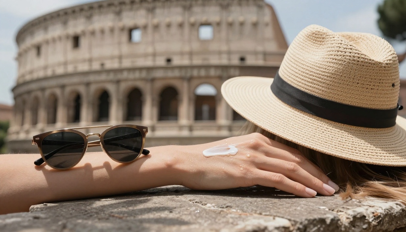 Sisters with Albinism Navigate Rome's Extreme Heat with Extra Precautions