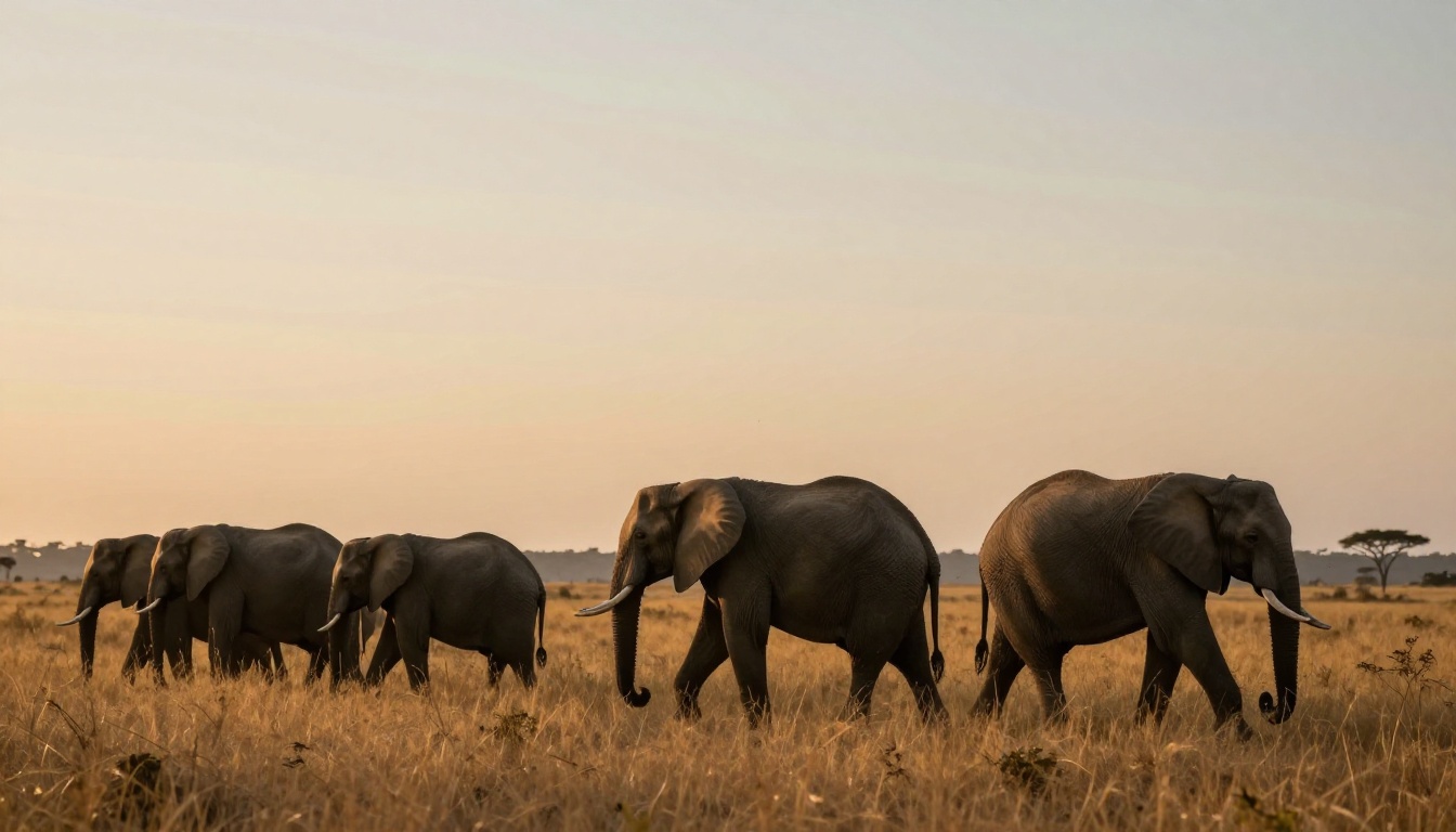 Rare Albino Elephant Thriving in South African Herd Shows Nature's Resilience