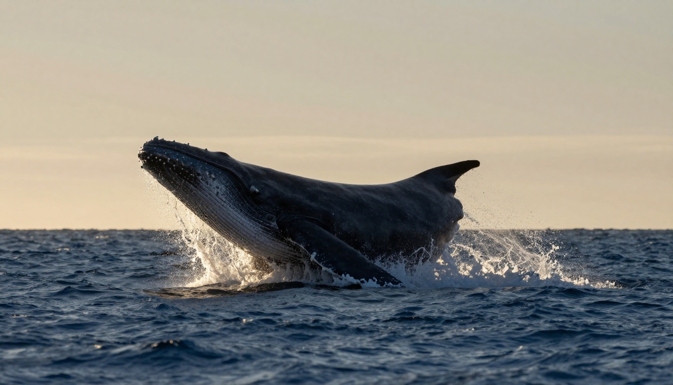 Rare Blue Whale with Albinism Documented in National Park