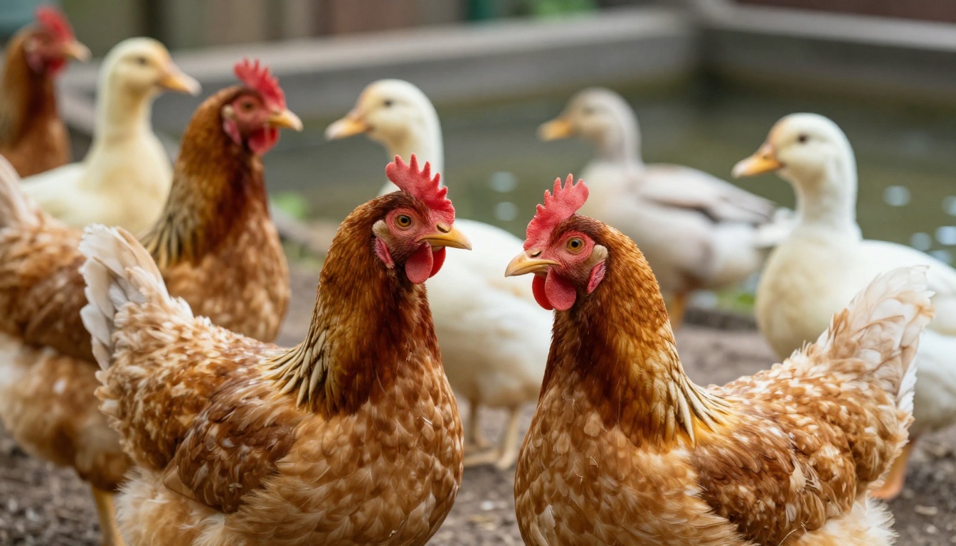 Исследование патогенности H5N6 и H5N3 у кур и уток в Южной Корее