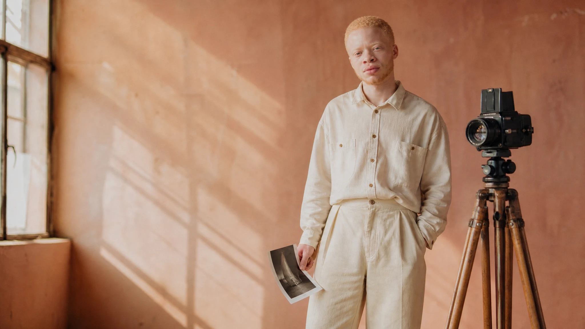 Aderopo Afolabi uses photography to reframe albinism