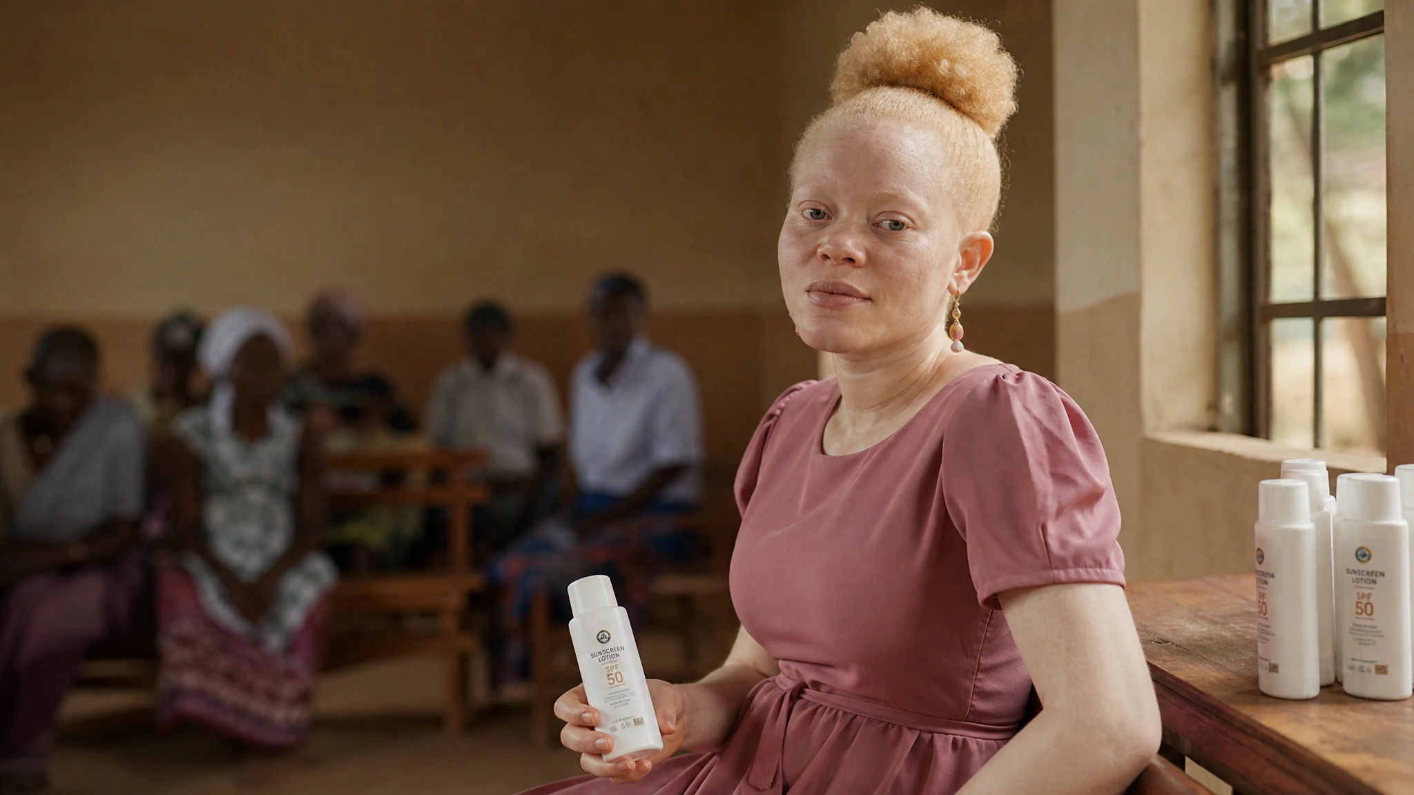 Uganda's parliament demands faster sunscreen access for albinism community