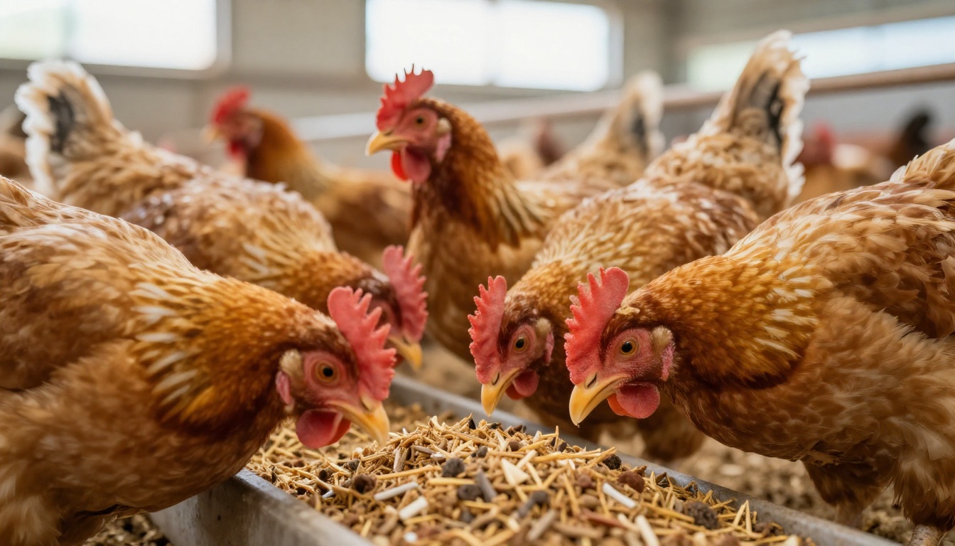 Ресвератрол улучшает продуктивность китайских мясных цыплят