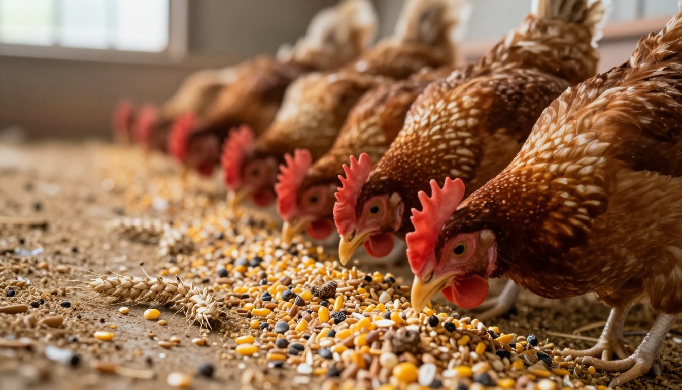 Влияние типа зерна и снижения соевого шрота на продуктивность бройлеров