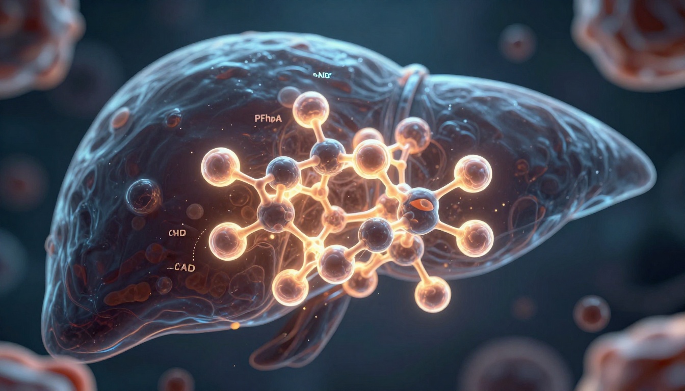 Связь перфторгептановой кислоты (PFHpA) с повышенным риском рака печени: вложенное исследование случай-контроль