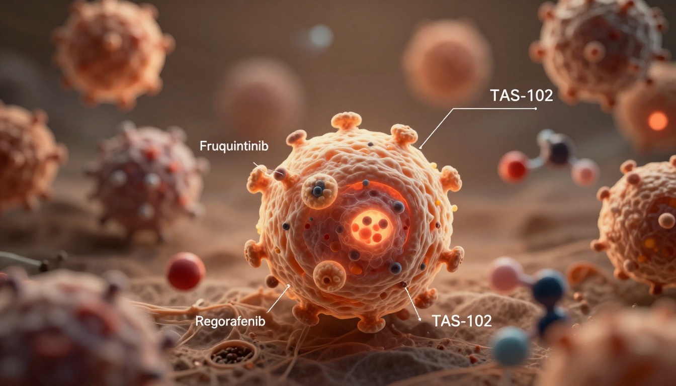 Fruquintinib, regorafenib и TAS-102 при KRAS-мутантном метастатическом колоректальном раке: сетевой метаанализ