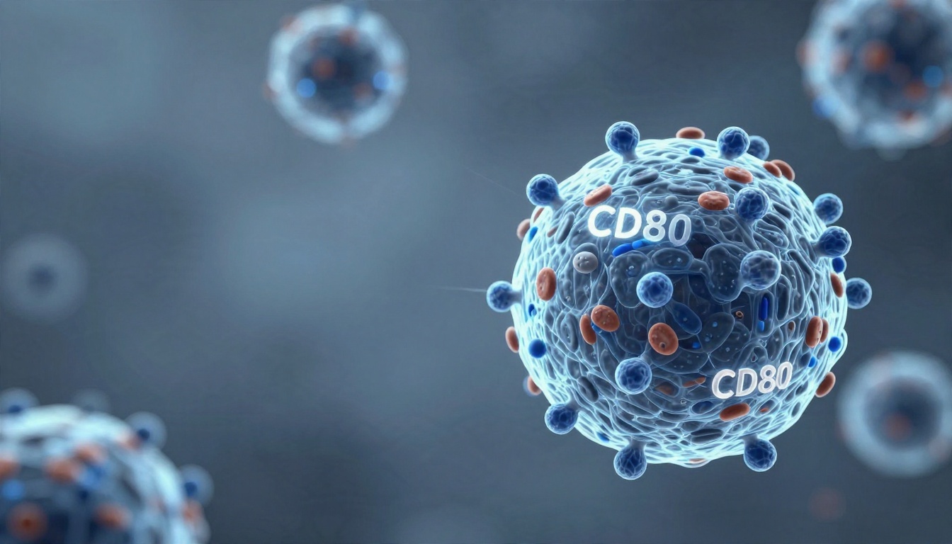 Делеция или блокада PD-L1 внутренне снижает уровень CD80 на макрофагах