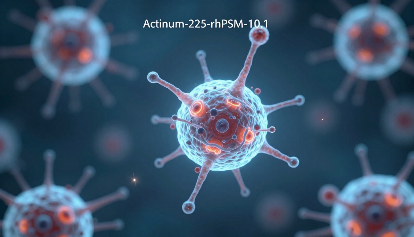 Доклинические исследования Actinium-225-rhPSMA-10.1: новая альфа-излучающая терапия рака предстательной железы