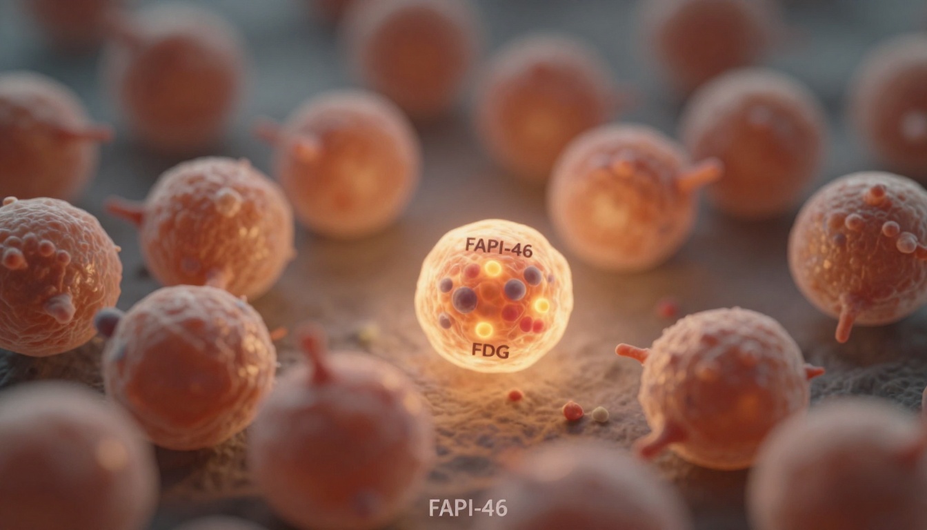 Сравнение накопления [Ga]Ga-FAPI-46 и [F]FDG при ПЭТ/КТ у люминальных и HER2+ форм рака молочной железы