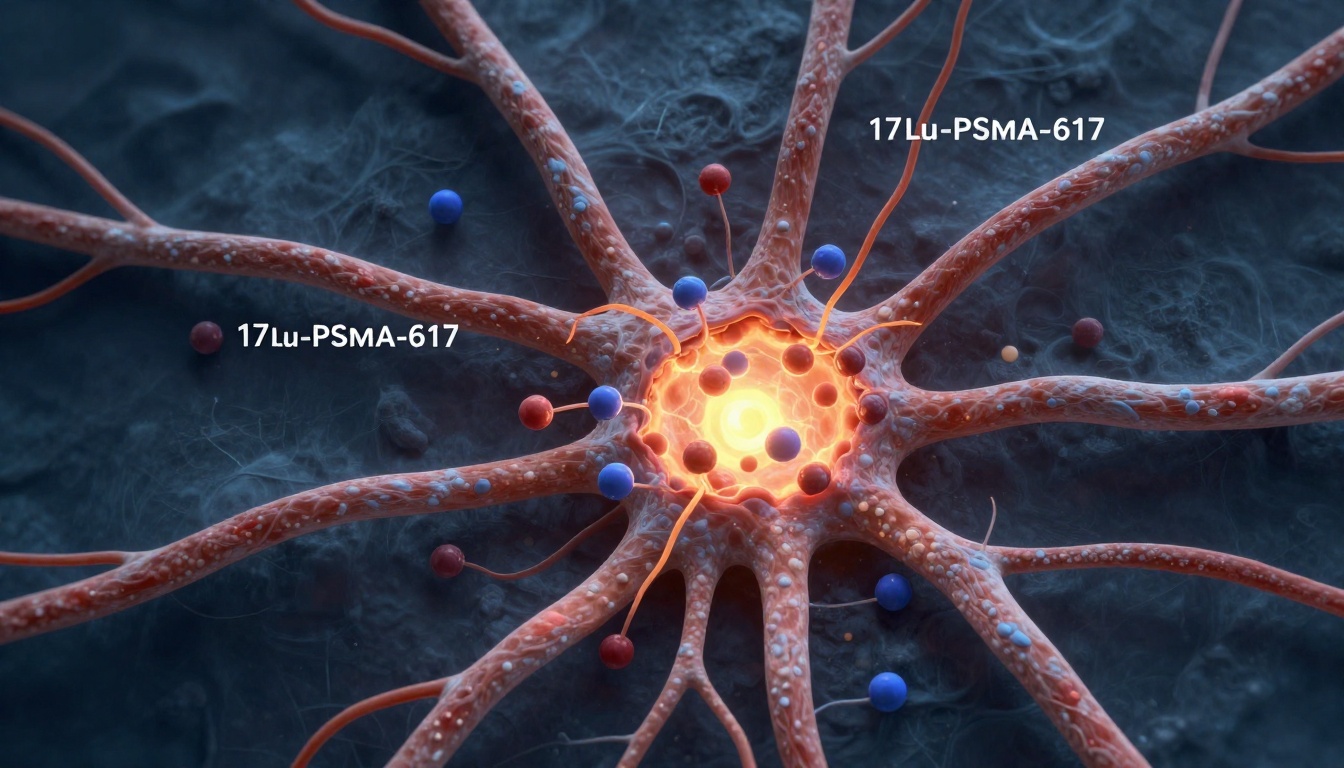 Новая компьютерная модель оптимизирует доставку ¹⁷⁷Lu-PSMA-617 в гетерогенную васкуляризацию опухолей простаты
