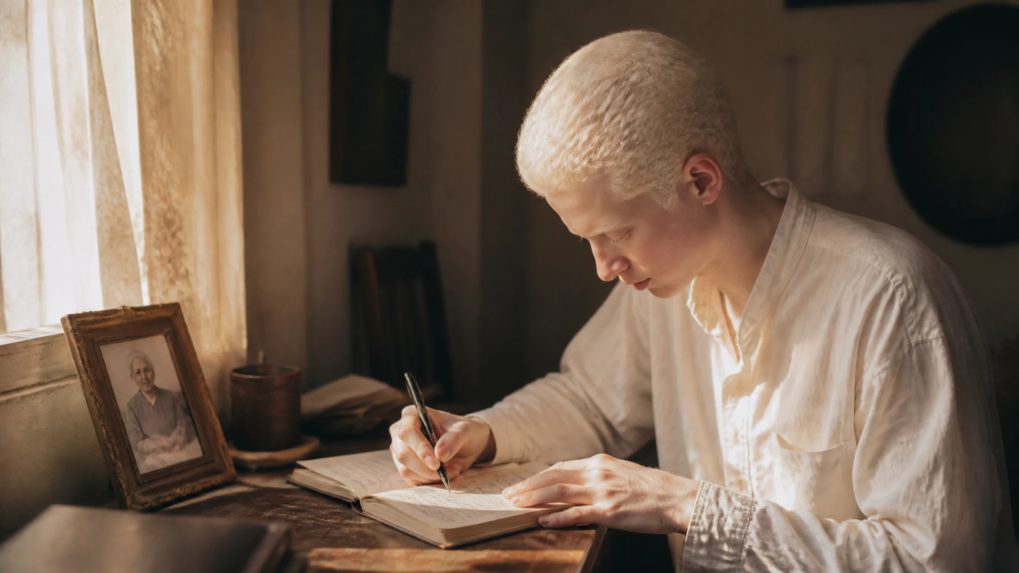 Writing About His Mother, Twice