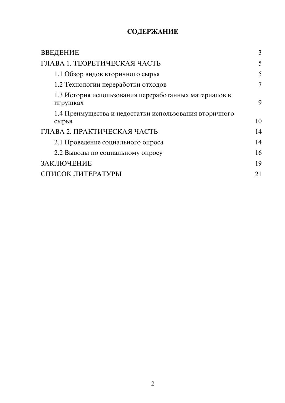 Предпросмотр проекта 2