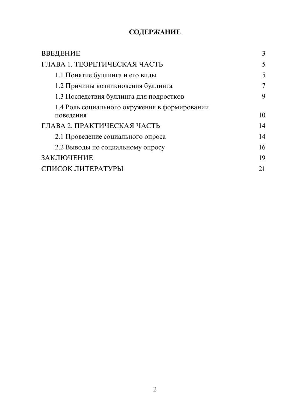 Предпросмотр проекта 2