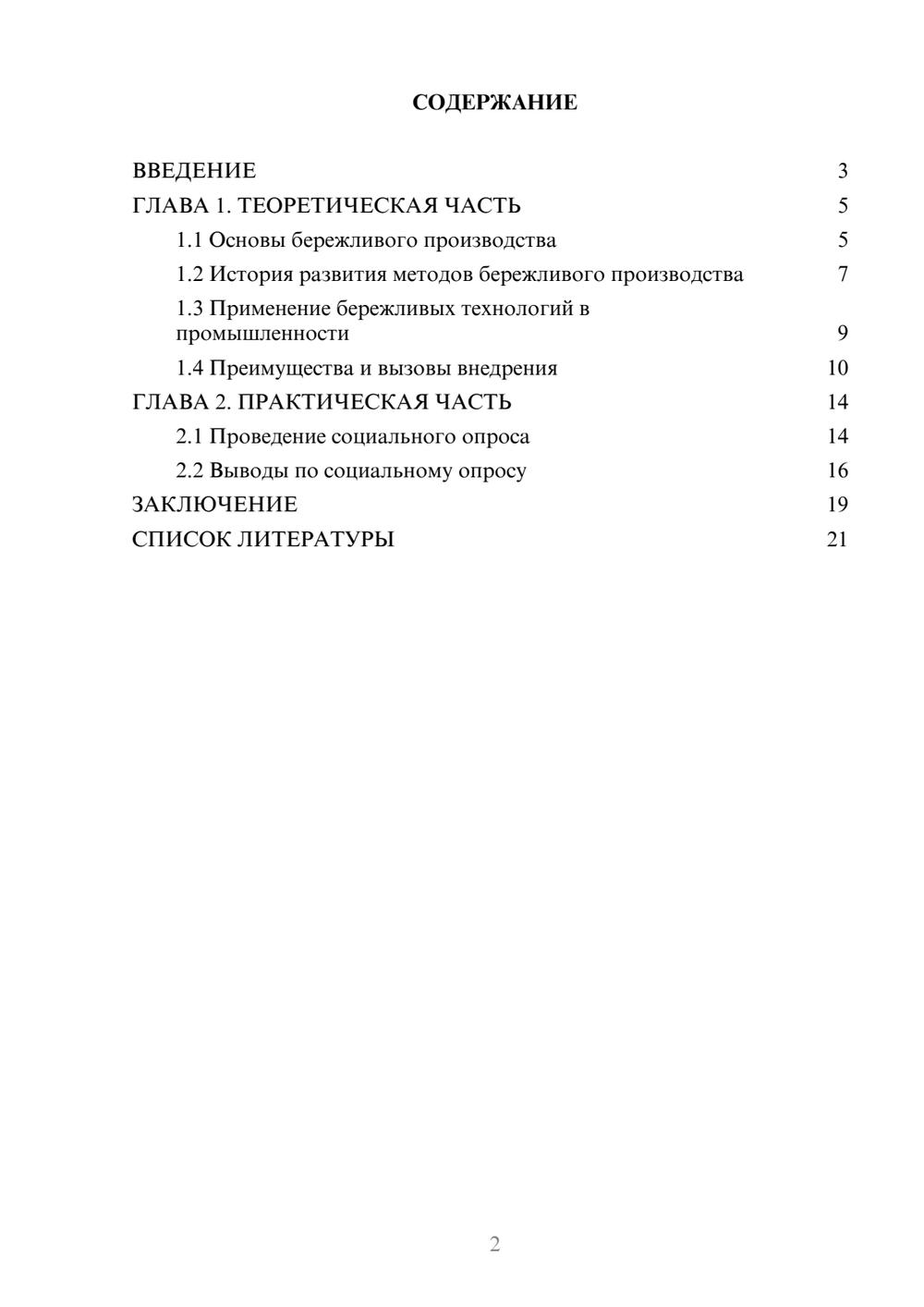 Предпросмотр проекта 2