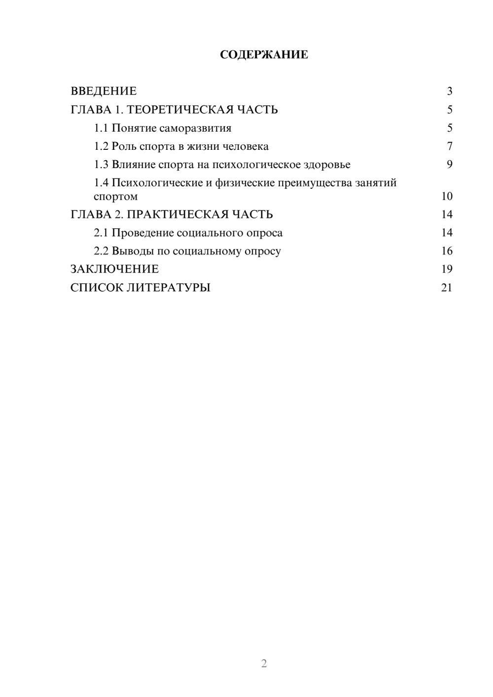 Предпросмотр проекта 2