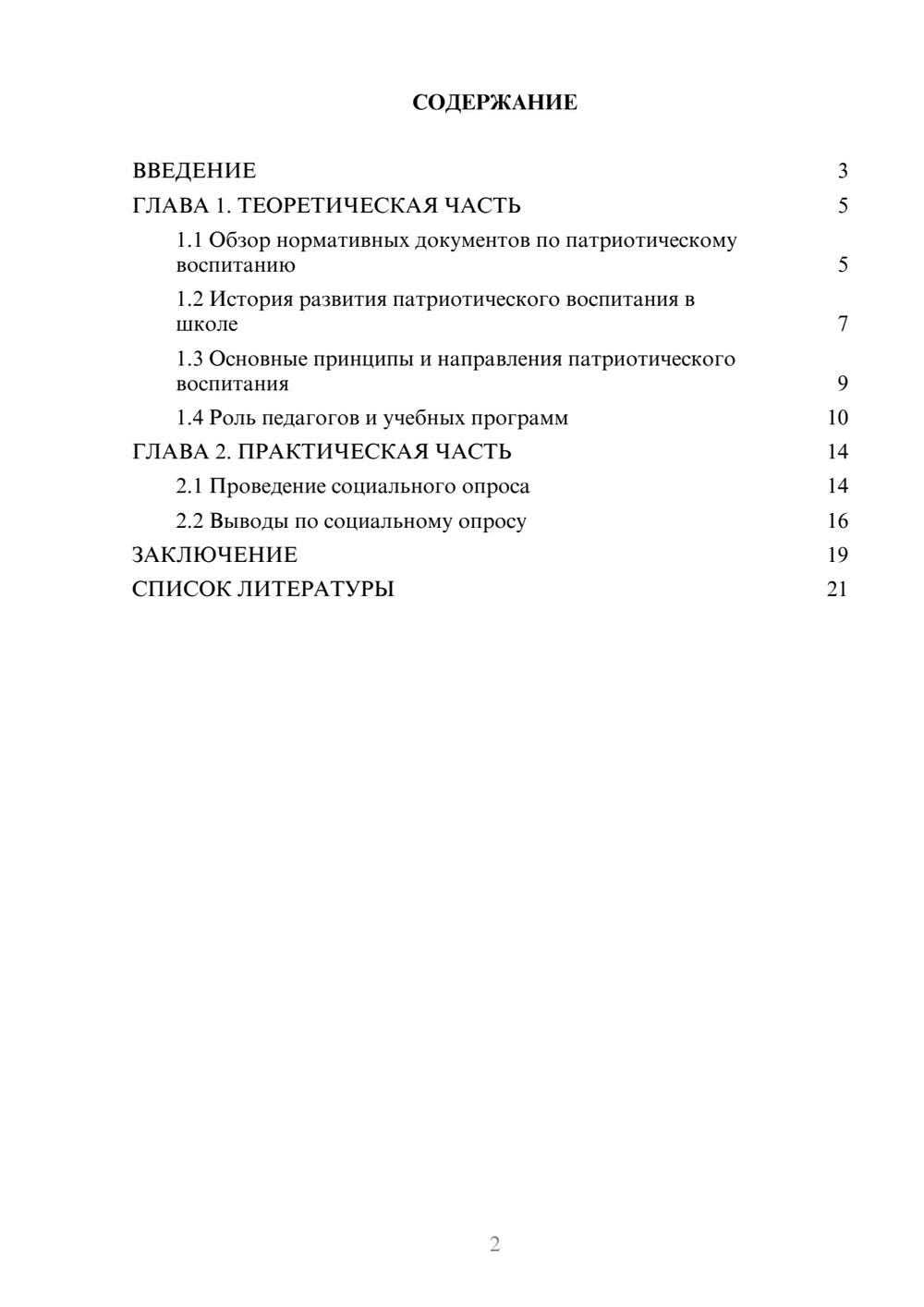 Предпросмотр проекта 2
