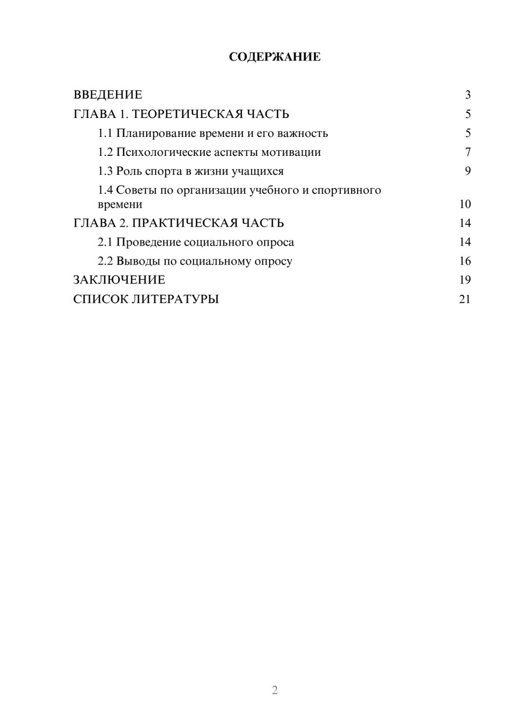 Предпросмотр проекта 2
