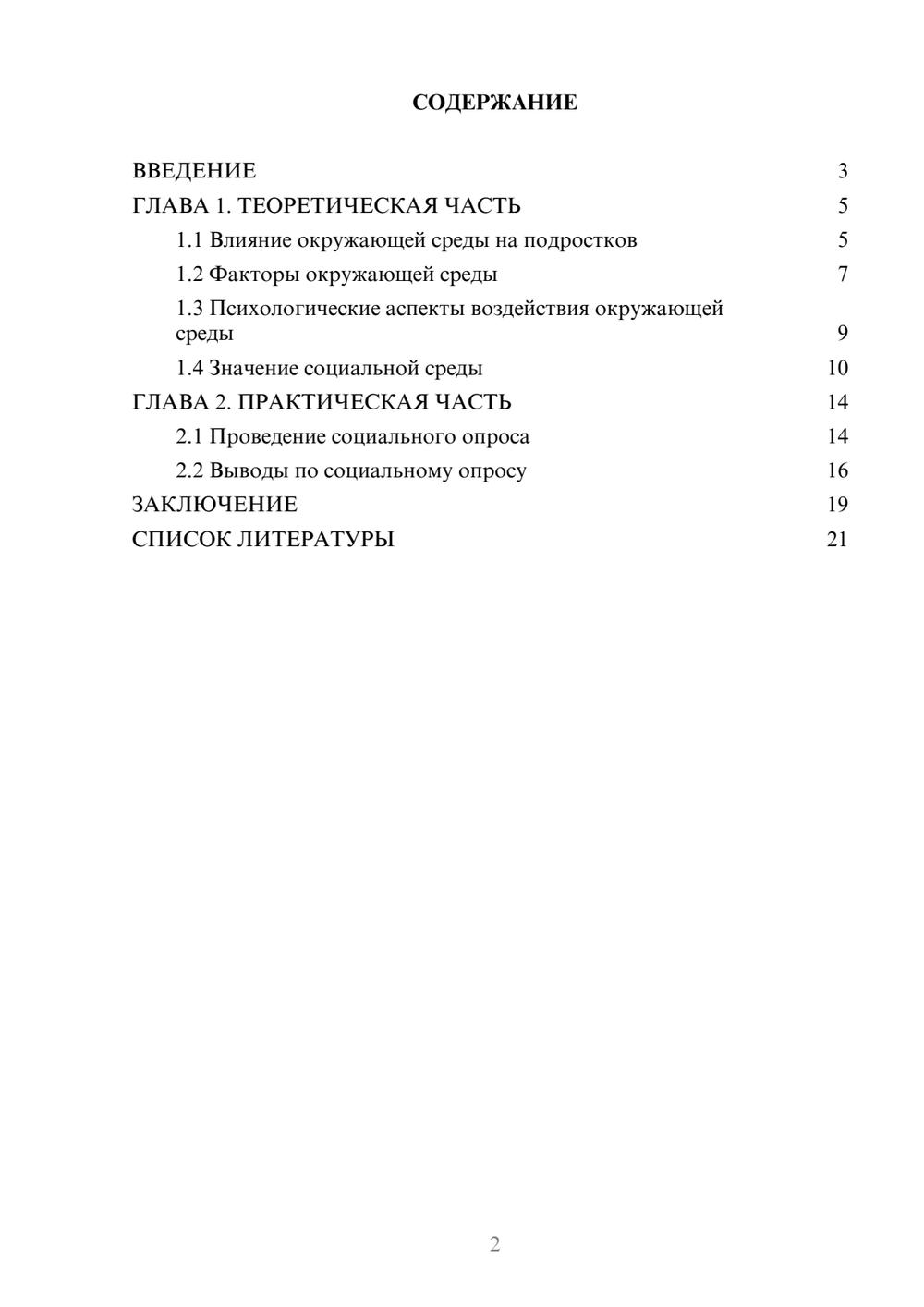 Предпросмотр проекта 2