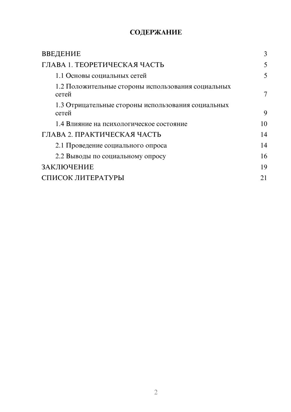 Предпросмотр проекта 2
