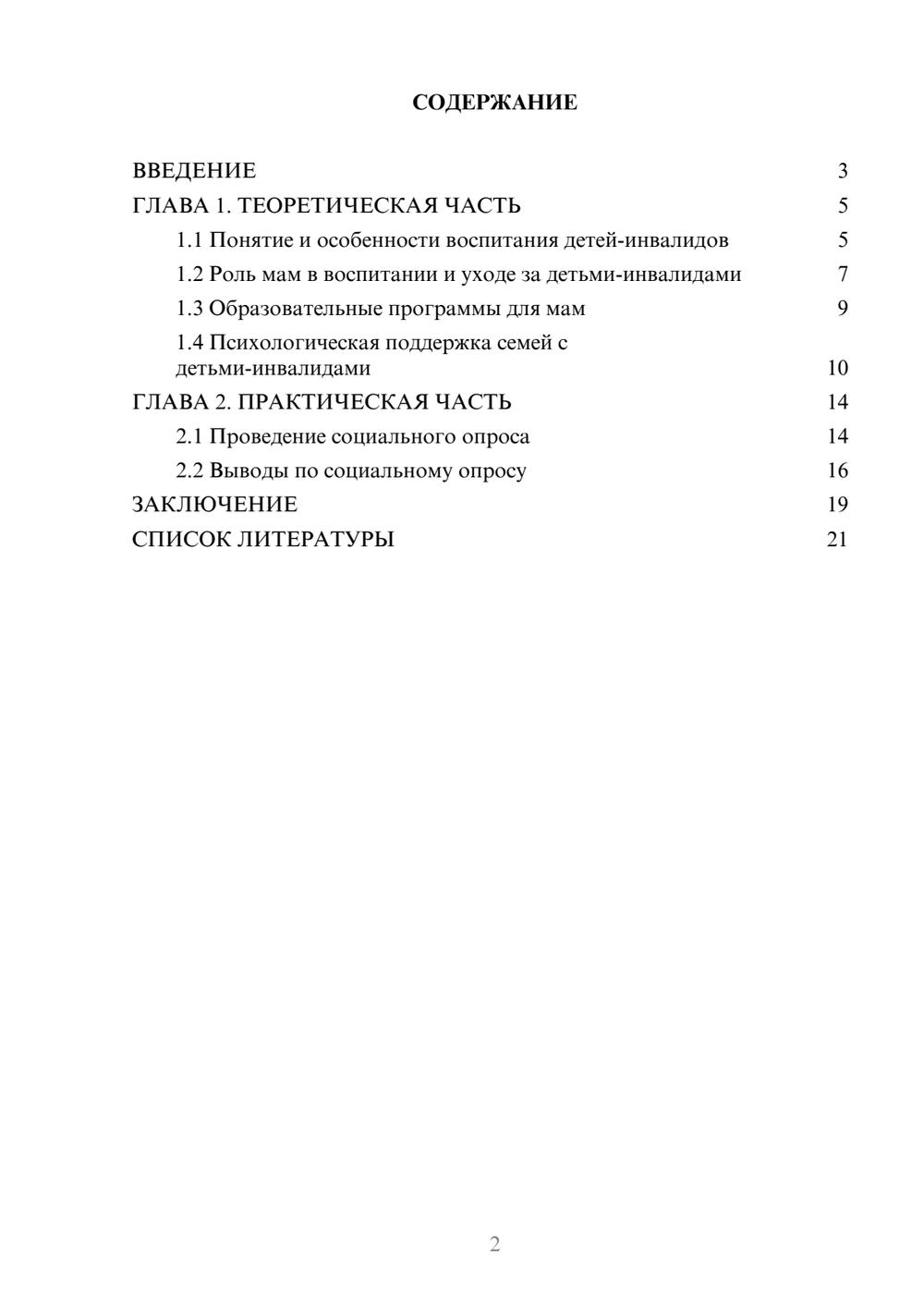 Предпросмотр проекта 2