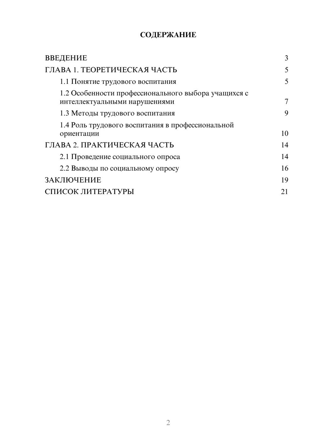 Предпросмотр проекта 2