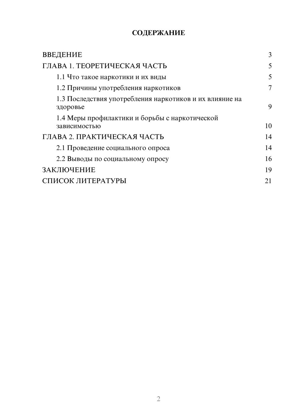 Предпросмотр проекта 2