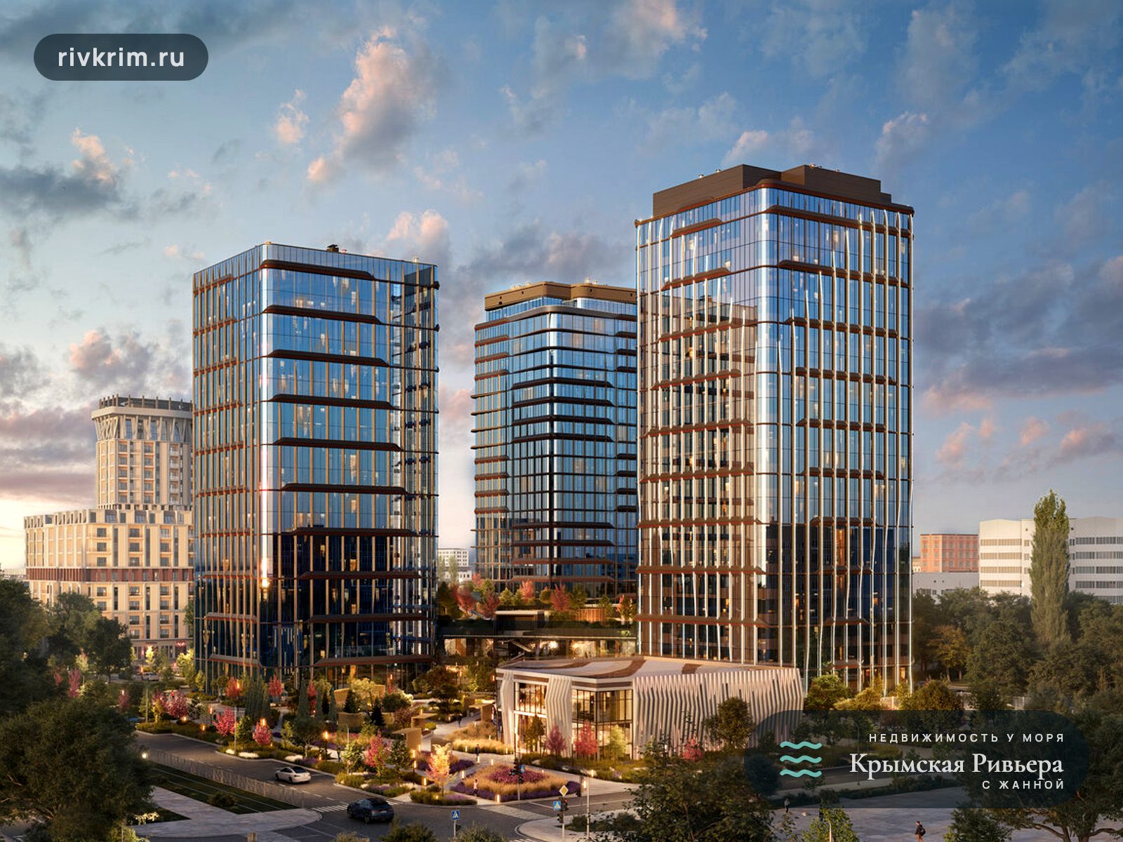 Евпатория ЖК «Западный Проспект 82» студия 28 м², 15 этаж