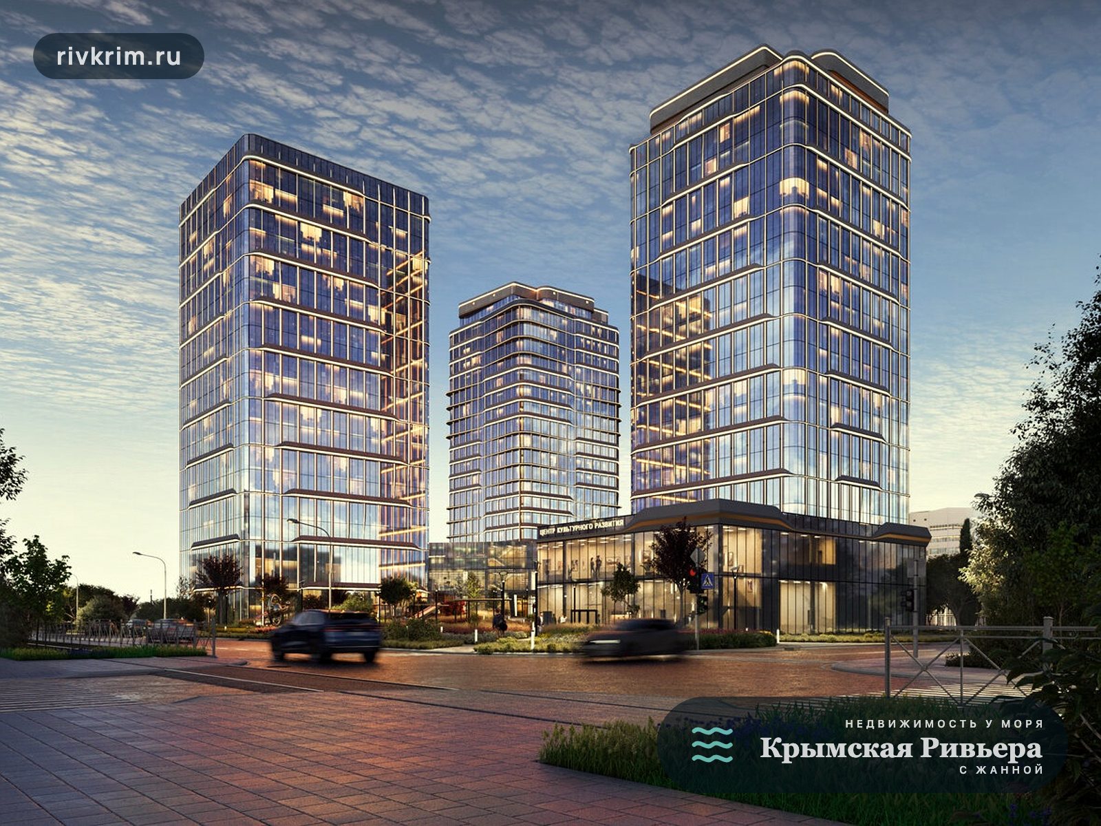 Евпатория ЖК «Западный Проспект 82» студия 28 м², 15 этаж