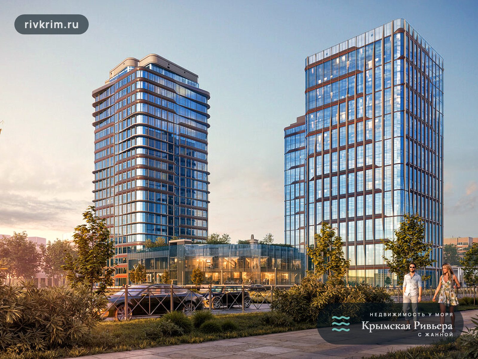 Евпатория ЖК «Западный Проспект 82» студия 28 м², 4 этаж