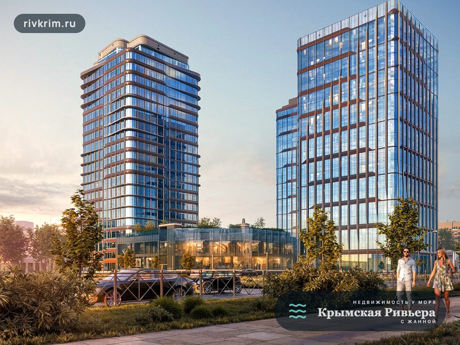 Евпатория ЖК «Западный Проспект 82» студия 28 м², 4 этаж