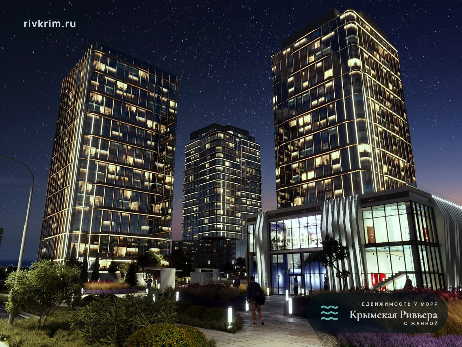 Евпатория ЖК «Западный Проспект 82» студия 28 м², 4 этаж