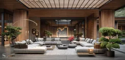 Project of a premium class cottage in Moscow by architectural bureau Studia 54 Project of a premium class cottage in Moscow by architectural bureau Studia 54