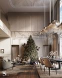Premium interior design for the residence in Moscow by Studia 54