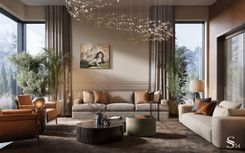 Premium interior design for the residence in Moscow by Studia 54