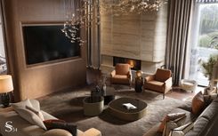 Premium interior design for the residence in Moscow by Studia 54