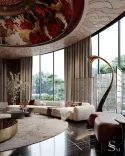 Premium design project of a villa interior by Studia 54