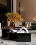 High-priced modern apartment interior by designer bureau Studia 54