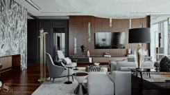 Premium interior design of an apartment in Moscow city by Studia 54