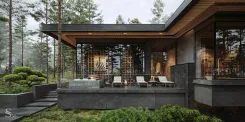 Project of elite mansion in Agalarov Estate village by Studia 54 Project of elite mansion in Agalarov Estate village by Studia 54