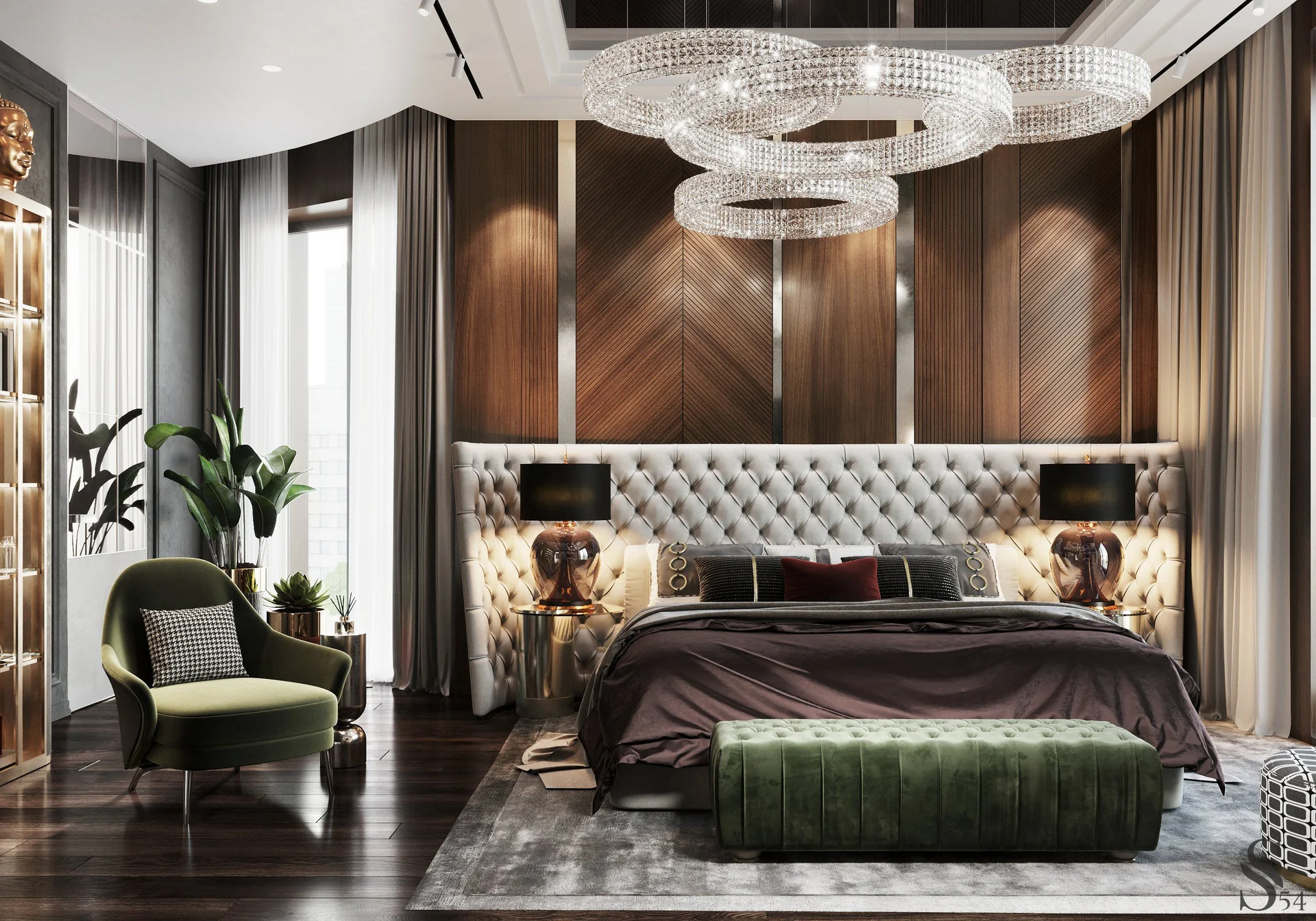 Design and interior of a luxury apartment by Studia 54 in Moscow Design and interior of a luxury apartment by Studia 54 in Moscow