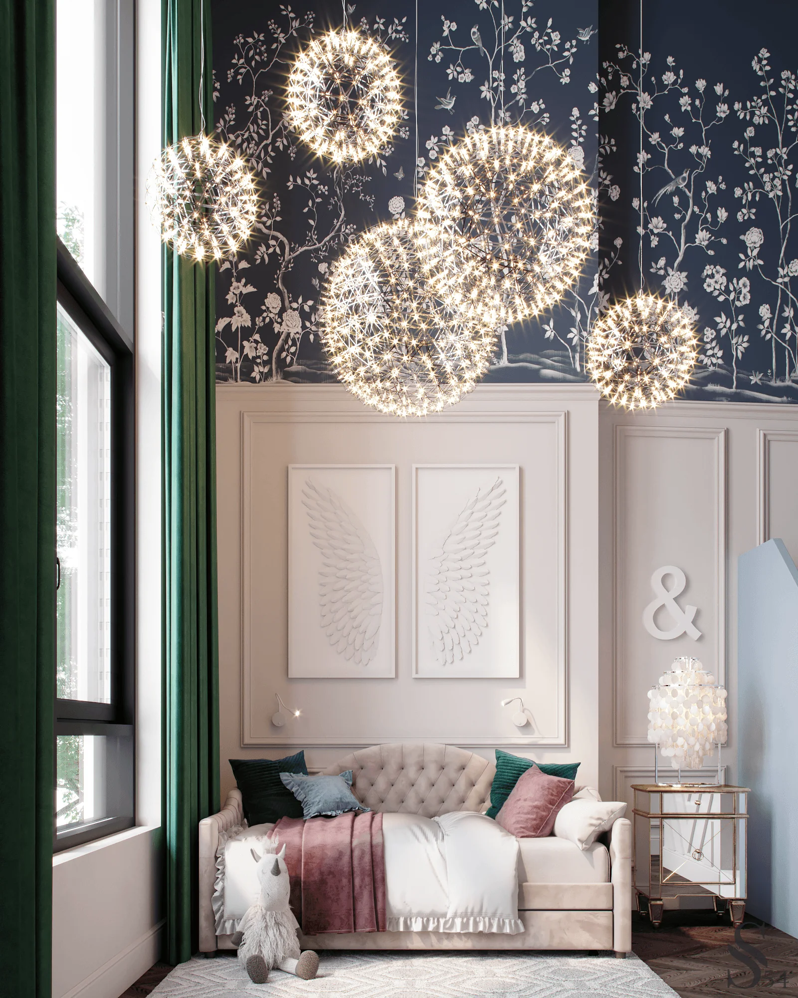 Нестандартная люстра бренда "Moooi"
Нестандартная люстра бренда "Moooi"