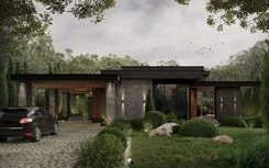 Project of luxury one-storey house with second floor by Studia 54 Project of luxury one-storey house with second floor by Studia 54