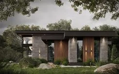 Project of luxury one-storey house with second floor by Studia 54 Project of luxury one-storey house with second floor by Studia 54