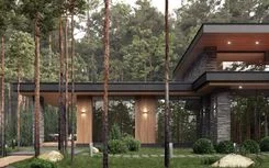 Архитектурное бюро Studia 54: проект виллы в современном стиле Архитектурное бюро Studia 54: проект виллы в современном стиле