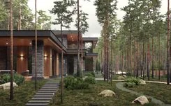 Архитектурное бюро Studia 54: проект виллы в современном стиле Архитектурное бюро Studia 54: проект виллы в современном стиле