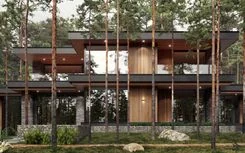 Архитектурное бюро Studia 54: проект виллы в современном стиле Архитектурное бюро Studia 54: проект виллы в современном стиле