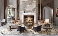 Expensive design project of a mansion in the USA by Studia 54 Expensive design project of a mansion in the USA by Studia 54