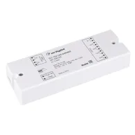 Arlight Диммер SR-2001EA (12-24V, 384-768W, 1-10V, 4CH) (IP20 Пластик, 3 года)