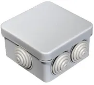 Коробка развет. д/откр. уст. IP55 ПРОМРУКАВ 80х80х40 СЕРАЯ